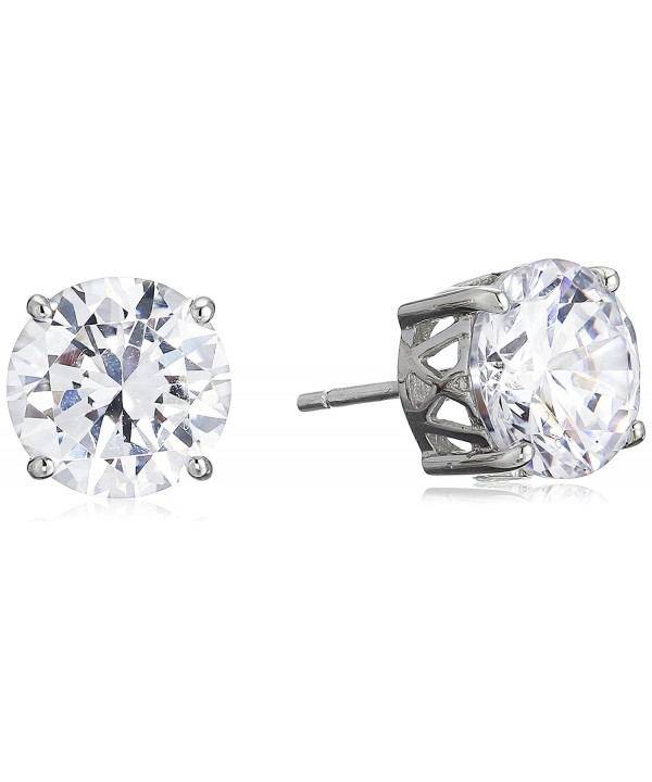 Charles Winston Sterling Zirconia Earrings