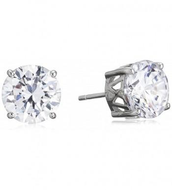 Charles Winston Sterling Zirconia Earrings