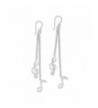 Sterling Silver Musical Dangle Earrings