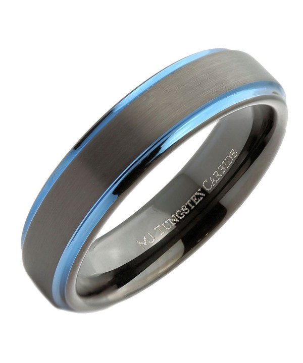 MJ Plated Tungsten Carbide Wedding