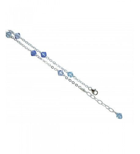 Sterling Silver Anklet Bracelet Inches