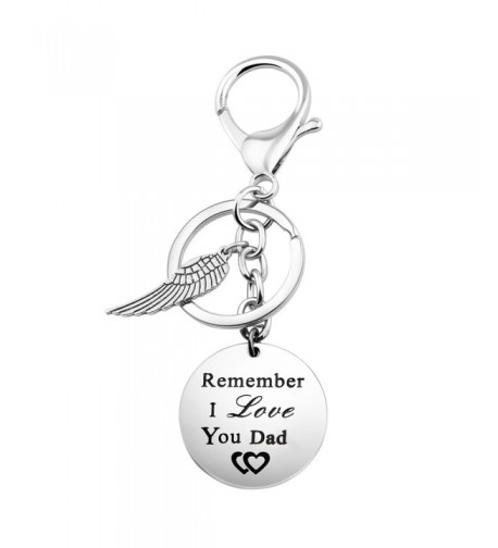 MAOFAED Mothers Remember Bracelet Dad KeyChains