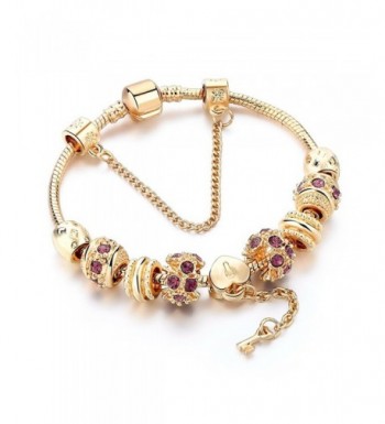 Charm BraceletGold Plated Bracelet Heart