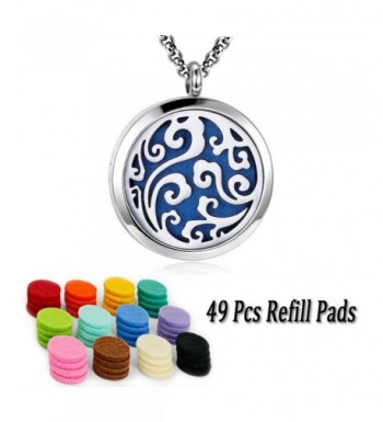 Essential Diffuser Necklace Stainless Aromatherapy