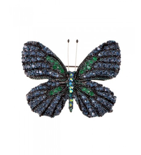 Alilang Rhinestone Swarovski Element Butterfly