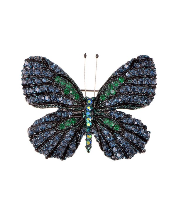 Alilang Rhinestone Swarovski Element Butterfly