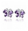 YLR Plated Jewelry Butterfly Earrings