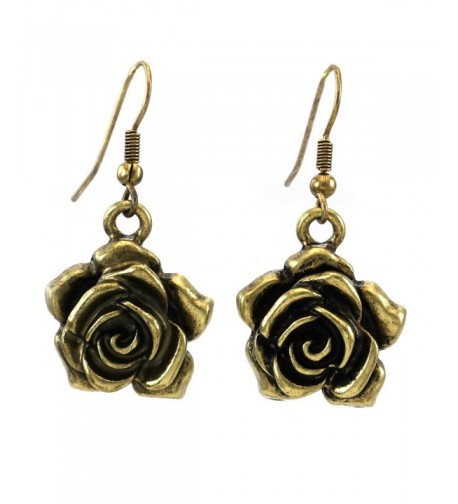 Flower Dangle Earrings Fashion Jewelry