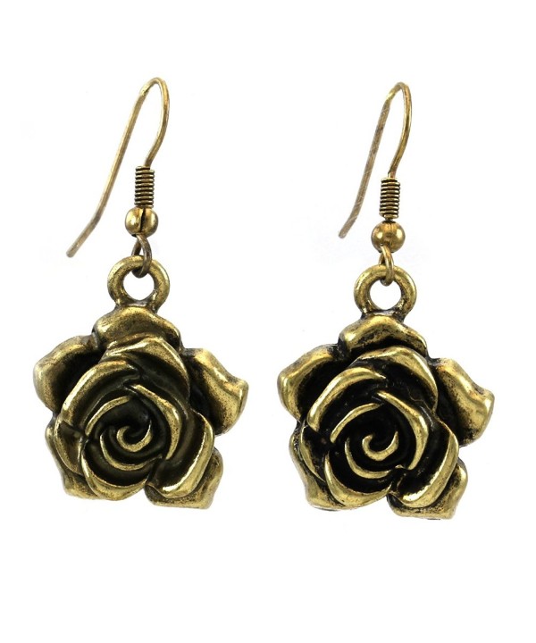 Flower Dangle Earrings Fashion Jewelry