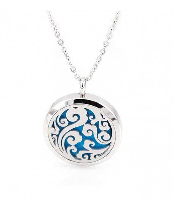 Ocean Swirl Essential Necklace Aromatherapy