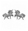 Sterling Silver Unicorn Earrings Stainless