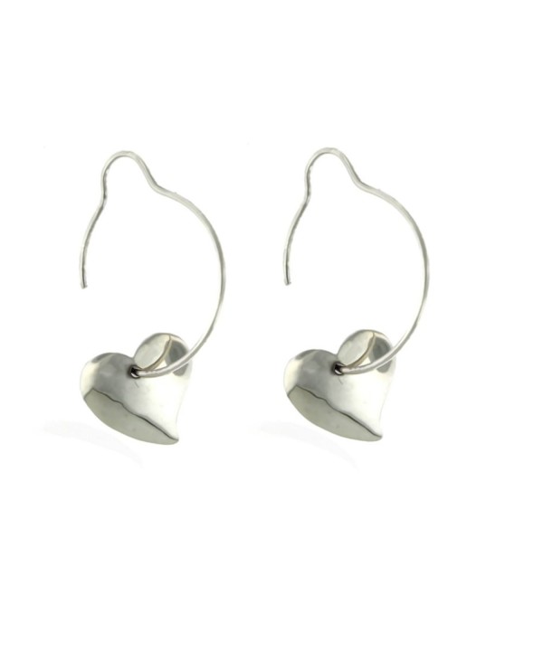 925 Sterling Silver Heart Earrings