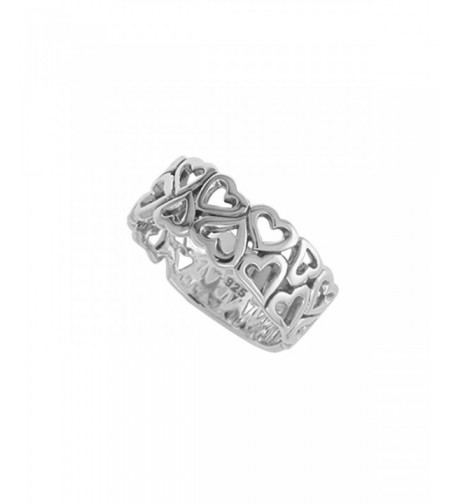 Boma Sterling Silver Open Hearts