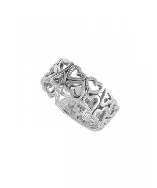 Boma Sterling Silver Open Hearts