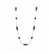 Black Bamboo Sterling Silver Necklace