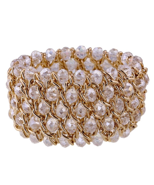 Jewelry Crystal Exaggerated Bangles Bracelets