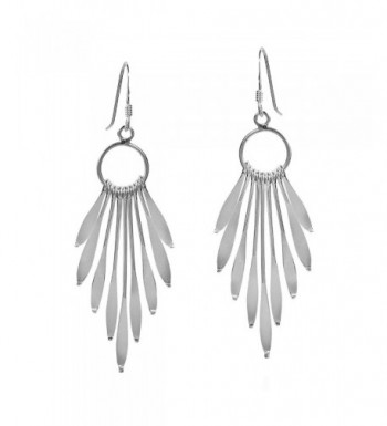 Sparkling Sticks Chandelier Sterling Earrings