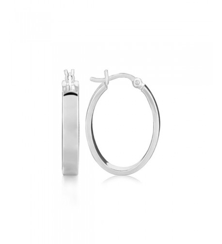 Sterling Silver Earrings Rhodium Plating