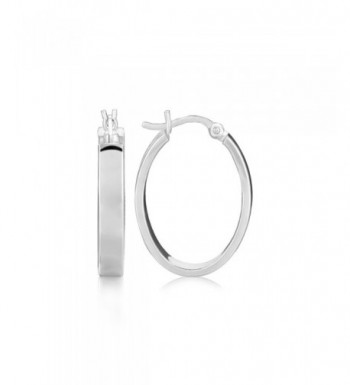 Sterling Silver Earrings Rhodium Plating