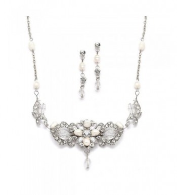 Mariell Freshwater Crystal Wedding Jewelry