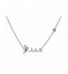 Shy SE Necklace Diamond Bezel