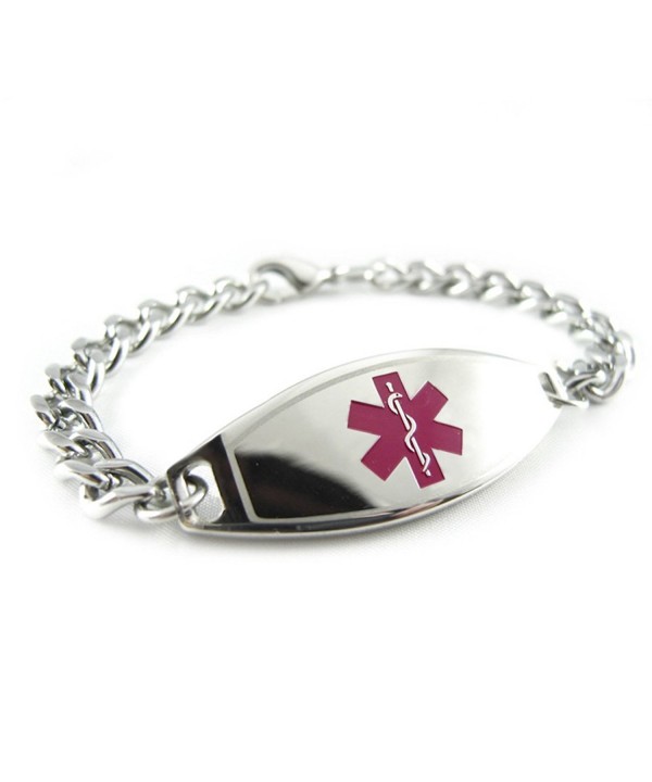 MyIDDr Pre Engraved Customized Epilepsy Bracelet