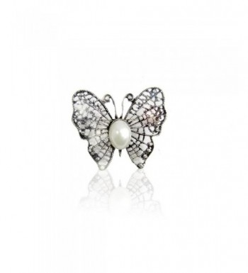 XS Accessories Crystal Rhinestone Butterfly