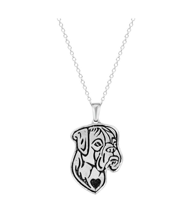 Pendant Necklace Bordeaux Bulldog Pashal