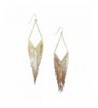 Mina Cascading Fringe Shoulder Earring