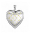 Sterling Silver Locket Necklace Picture