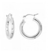 Sterling Silver Earrings Post Snap Closure