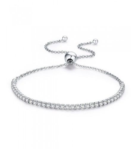 Bracelets Sterling Zirconia Mothers Wedding