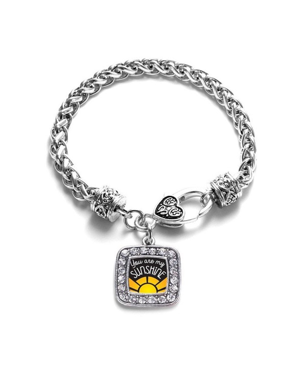 Sunshine Classic Silver Crystal Bracelet
