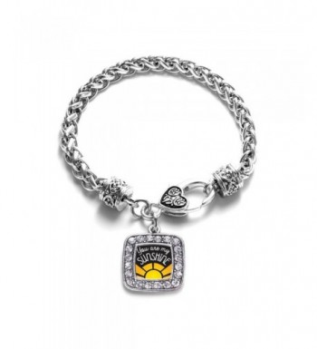 Sunshine Classic Silver Crystal Bracelet