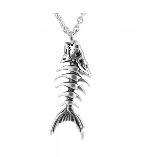 Controse Silver Toned Stainless Steel Necklace