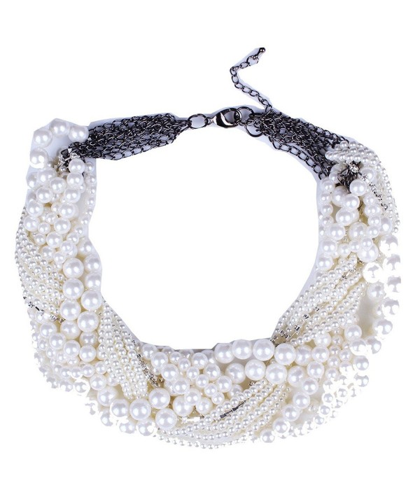 Beaded Torsade Multiple Layers Necklace