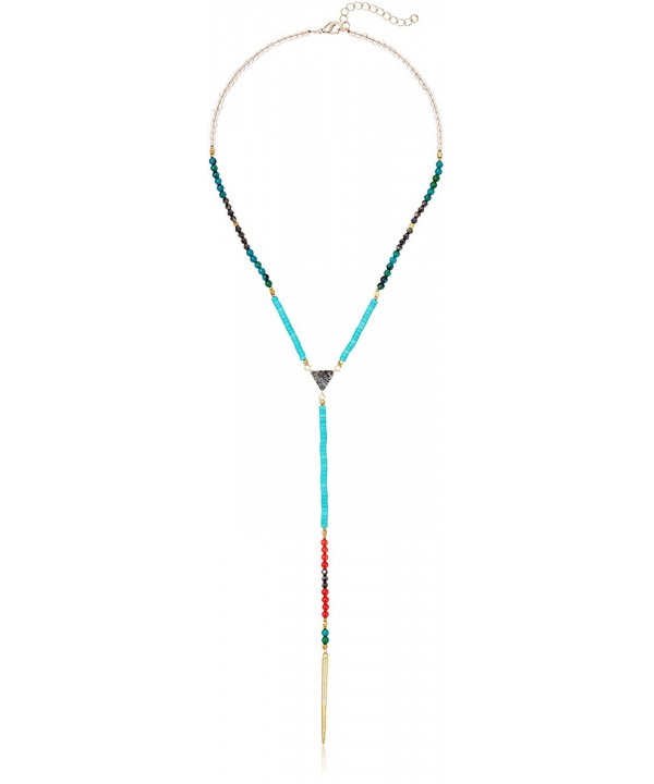 Panacea Bright Spike Y Shaped Necklace