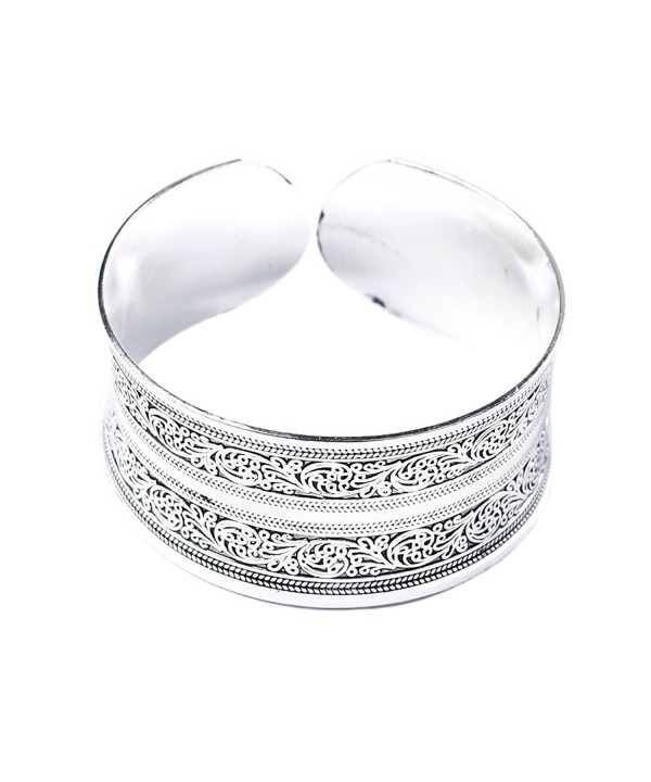 BODYA Classic Silver Engrave Bracelet