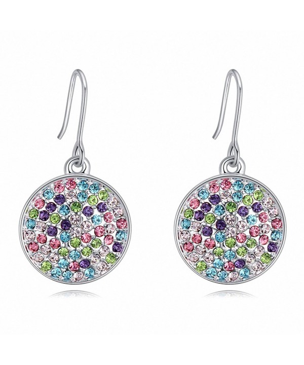 Multicolor Rhodium Plated Swarovski Beautiful Accessories