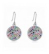 Multicolor Rhodium Plated Swarovski Beautiful Accessories