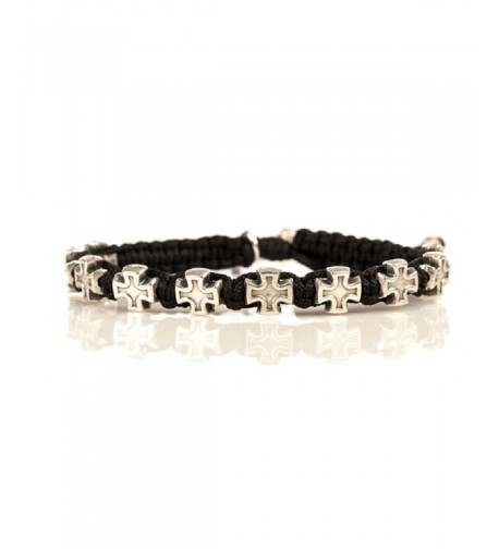 Faith Blessing Bracelet Black Cord