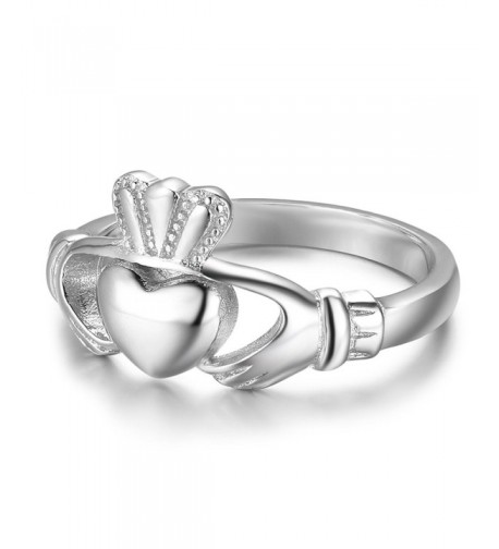 Sterling Silver Irish Ladies Claddagh