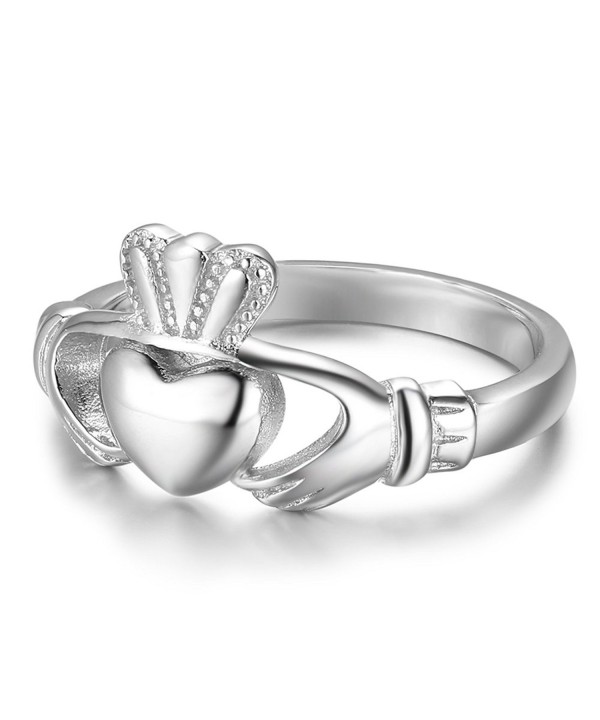 Sterling Silver Irish Ladies Claddagh