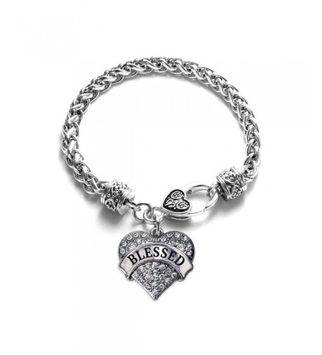 Blessed Classic Silver Crystal Bracelet