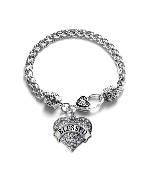 Blessed Classic Silver Crystal Bracelet