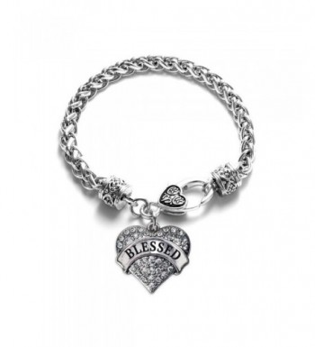 Blessed Classic Silver Crystal Bracelet