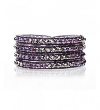 Crystals Bracelet Knotted Multilayer Crystal