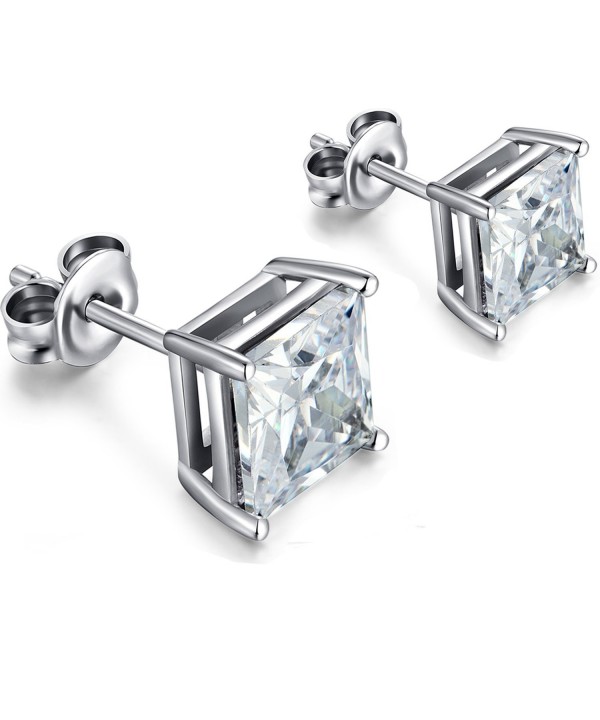 Fashion Sterling Zirconia Diamond Earrings