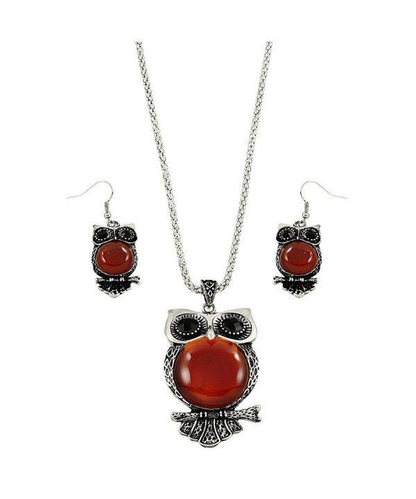 Falari Precious Gemstone Necklace Carnelian