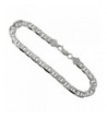 Sterling Silver Mariner Bracelet Diamond